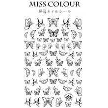 Load image into Gallery viewer, Miss Color Butterfly Stickers