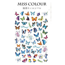 Load image into Gallery viewer, Miss Color Butterfly Stickers