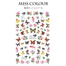 Load image into Gallery viewer, Miss Color Butterfly Stickers