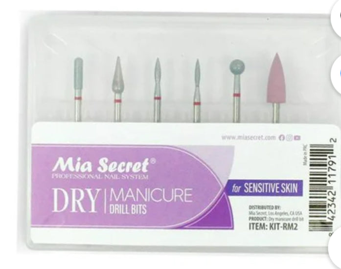 Mia Secret Dry Manicure Bits Kit