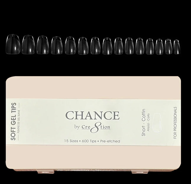Chance Short Coffin Soft Gel Tips