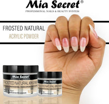 Load image into Gallery viewer, Mia Secret Frosted Natural Acrylic Powder

