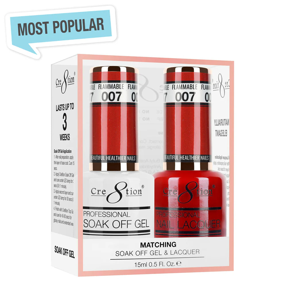 Cre8tion Duo 007 flammable