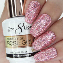 Load image into Gallery viewer, Cre8tion Rose Gold Soak Off Gel
