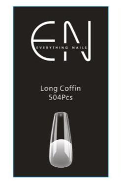 Long Coffin Soft Gel Tips