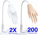 Load image into Gallery viewer, 100-Tip Refill for Nail Training Hand for NT184
