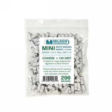 Milken Mini Sanding Bands 200ct