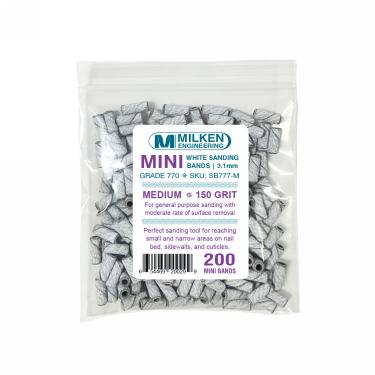 Milken Mini Sanding Bands 200ct