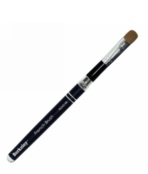 Black Aluminum Handle French Brush