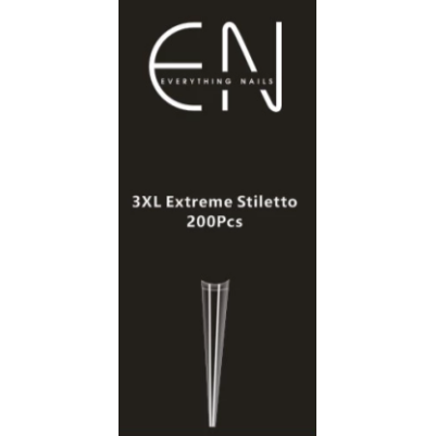 3XL Extreme Stiletto Pre-shaped Tips