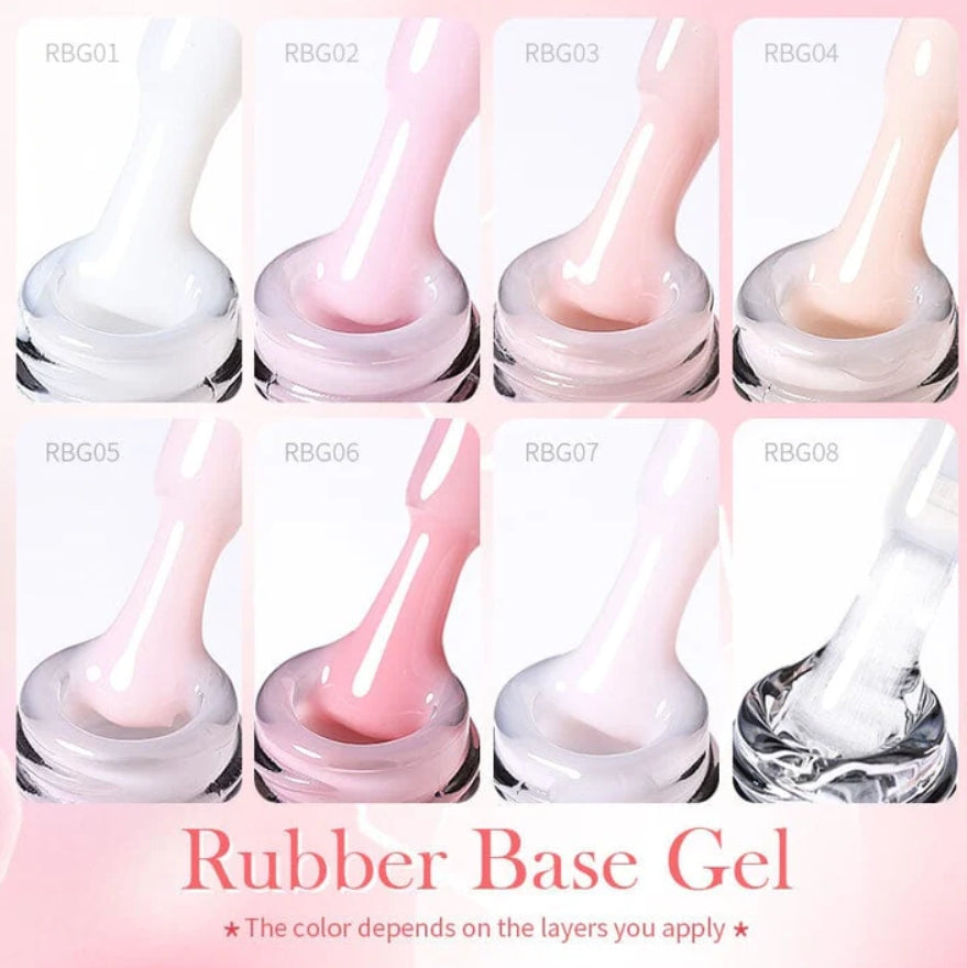 Jelly Nude Rubber Bases by Born Pretty