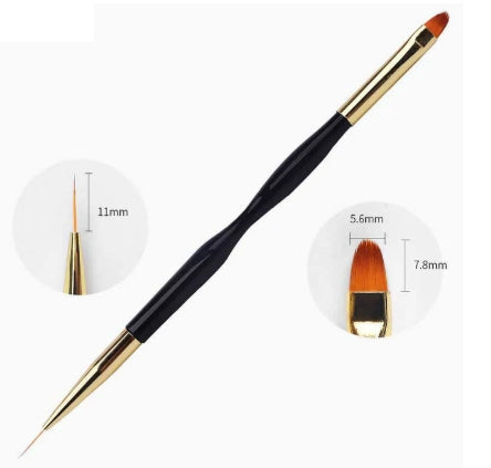 Double Ended Nail Art Brush
