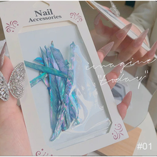 Load image into Gallery viewer, Sea Glass Nail Art
