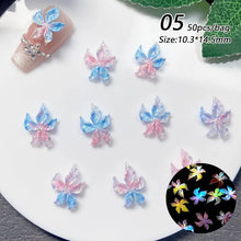 Load image into Gallery viewer, 3D Flowers 50pcs Multi Colored Bags
