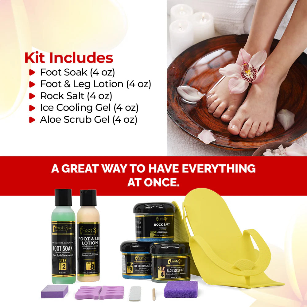 Foot Spa Pedi Kit of 6