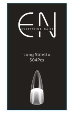 Long Stiletto Soft Gel Tips