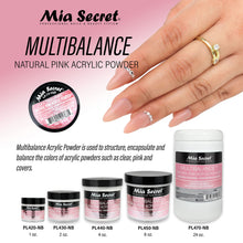 Load image into Gallery viewer, Mia Secret Multibalance Natural Pink Acrylic Powder

