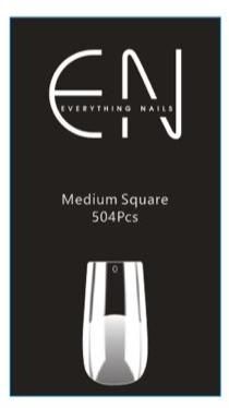Medium Sqaure Soft Gel Tips