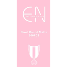 Load image into Gallery viewer, ENails Matte Short Round Pre-shaped Tips
