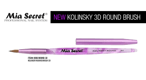 Mia Secret Kolinsky Pro Nail Brush 3D