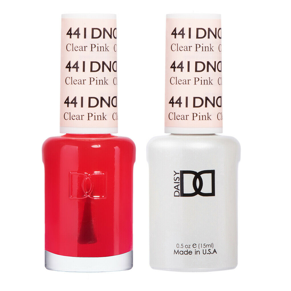 DND DUO - Gel & Matching Lacquer Set - Clear Pink #441