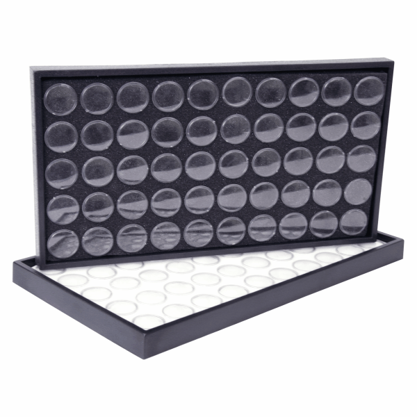 Empty 50-Slot Charm Tray (Black)