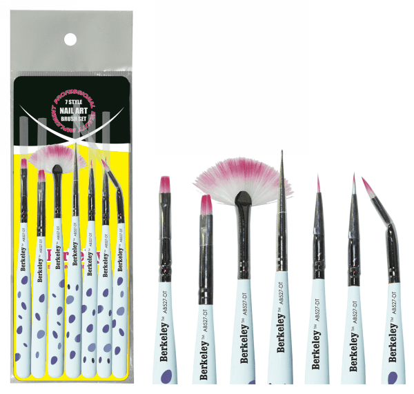 Berkeley 7-Style Nail Art Brush Set