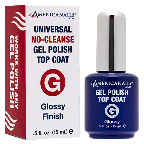 American Nails Glossy Universal No-Cleanse Top Coat