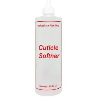 Labeled Cuticle Softener Container