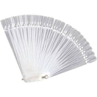 40 PC. Nail Tip Fan Display - Clear