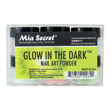 Load image into Gallery viewer, &quot;GLOW IN THE DARK&quot; 6 Piece Acrylic Collection by Mia Secret.
