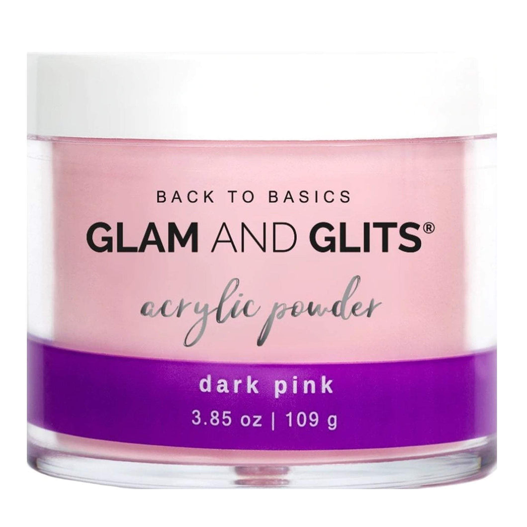 3.85oz Dark Pink Acrylic Powder G&G