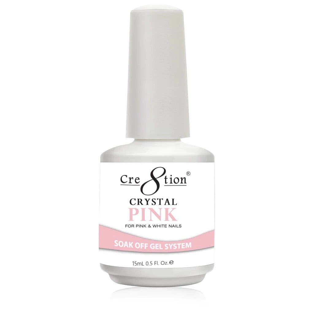 Cre8tion Soak Off Gel ‘Crystal Pink’