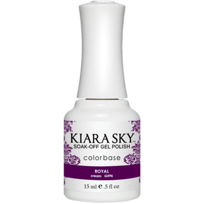 Kiara Sky Soak-off Gel Polish 'ROYAL'